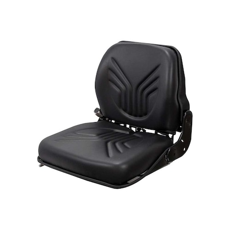 Uni Pro 112 Semi-Suspension Seat, Black Vinyl 8074