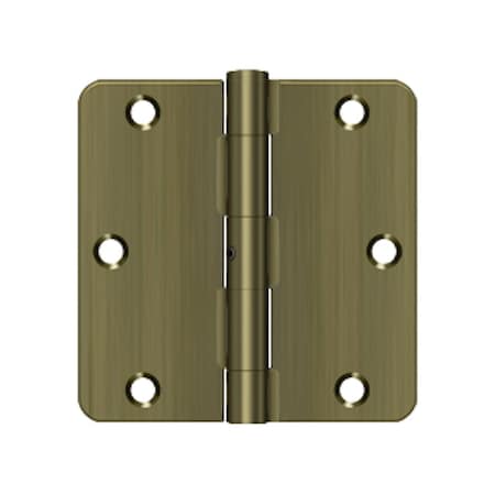 Deltana Antique Brass Door and Butt Hinge S35R4N5