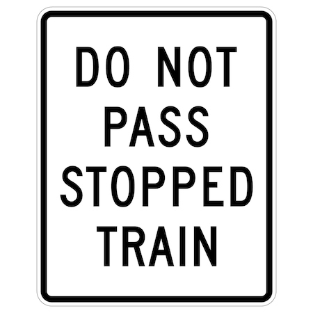 Sign Solutions Usa Traffic Sign, 24 in Width, Aluminum Sign, Vertical Rectangle DUS12HWT2430R15-5a