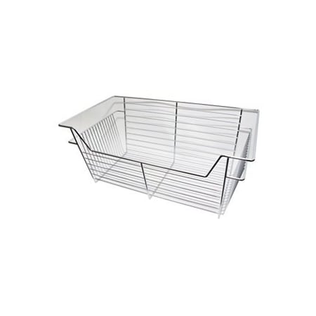 Easy Track 11 in. Chrome Sliding Basket, Chrome 9211-CH