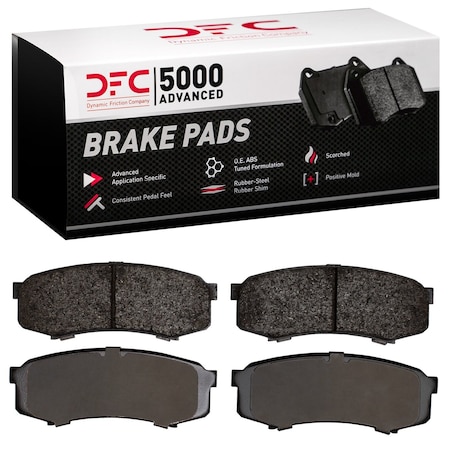 Dfc 5000 Advanced, Disc Brake Pad Set,  1551-0606-00