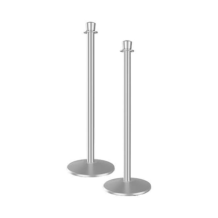 Visiontron Satin Stainless Steel Post, PK 2 CPHD40S-SS-2PK