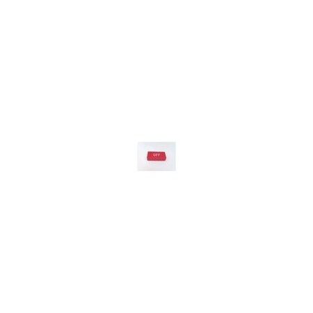 Eaton E30 Series Square Pushbutton Replacement Lens (Clear) E30KB218