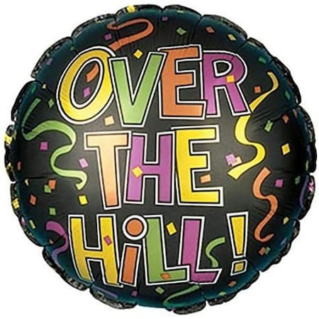 Loonballoon Birthday-Over-The-Hill Balloons, 17in. Festive Over The Hill LOON-LAB-114187-C-U