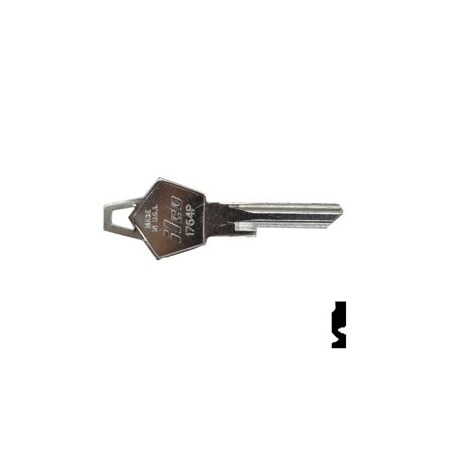 Ilco Unican Chrysler Key Blank Y146 320885 1764P