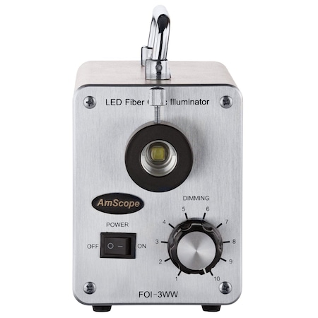 Amscope 30W LED Cold Fiber Optic Illuminator LED-30W