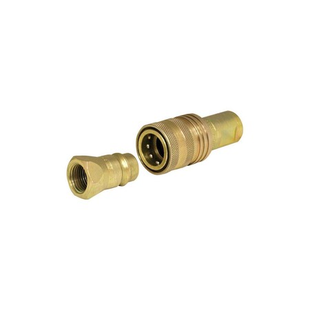 Apache Hydraulic Coupler Steel 1/2" D X 1/2" D 39041400