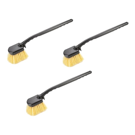Harper 20 in. Scrubbing Gong Brush, Stiff Bristle, 3-Pack 10000-07777