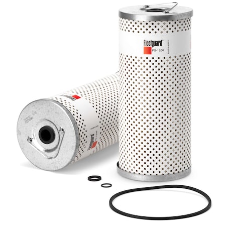 Fleetguard Fuel Filter, 9.625 in, Cartridge FS1206