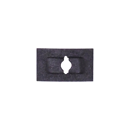 Auveco Flat Nut Number 2-56 Screw Size, 100PK 1896