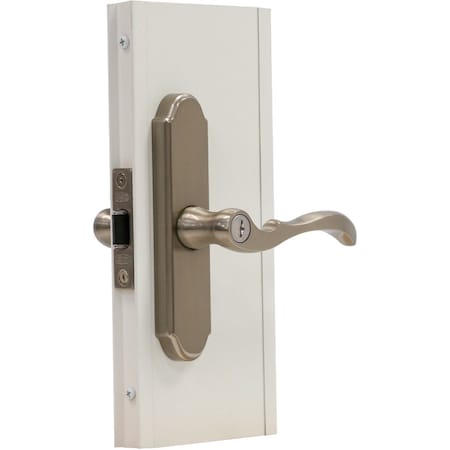 Larson M2 Nickel Storm Door Leverset CH3021701