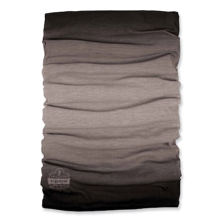 Ergodyne N-Ferno 6491 Reversible Thermal Fleece + Poly Multi-Band, One Size Fits Most, Light Gray Fade 42322