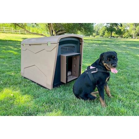 K9 Kennel Store K9 Estates Large Insulated Dog House K9E-DH
