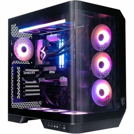 Msi VISION (TOWER) GAMING DESKTOP WHITE, AMD R9-9950X3D , 5080 WHITE, DDR5 32GB M VISZS9NVV2080