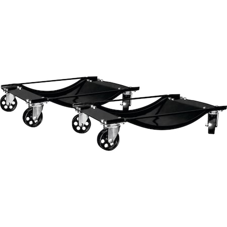 Performance Tool Wheel Dolly, 1000 lb Capacity, 3.5 in. Casters, 14 in. Tire Width W54013