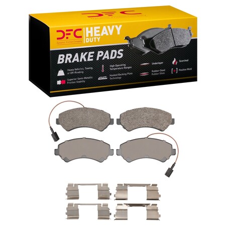 Dfc Heavy Duty Disc Brake Pad Set, 1214-1540-21