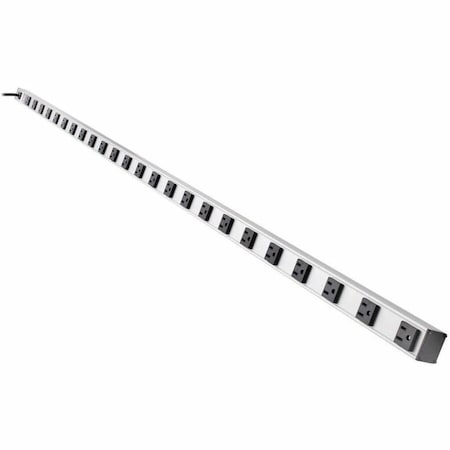 Eaton Tripp Lite Series 24-Outlet Vertical Power Strip, 120V, 15A, 5-15P, 15 ft. 4.57 m Cord, 72 in. PS7224