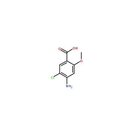 Ak Scientific 4-Amino-5-chloro-2-methoxybenzoic acid (5g), CAS 7206-70-4 X8033-5g