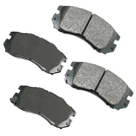 Akebono 91-96 Subaru-Impreza/Legacy-Fr Proact Disk Pad, Act563 ACT563