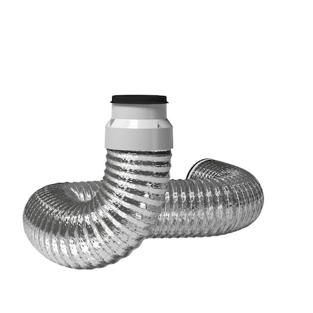 Imperial Mfg Imperial Flexible Dryer Duct, 2 ft L, Metal VT0762