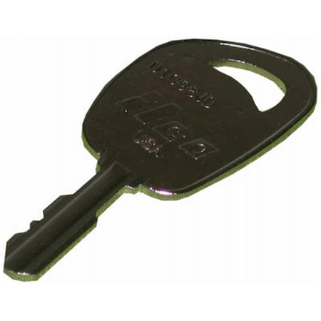 Overtime D1098JD Nickel Plated Brass John Deere Lawn Tractors Key Blank, 10PK OV699163