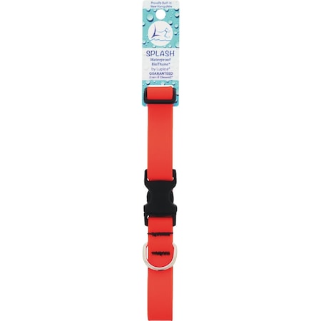 Lupine 1'' Waterproof Neon Orange 12 to 20'' Adjustable Collar 28552