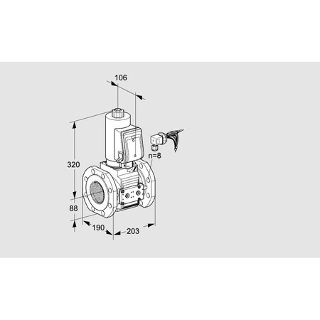 Honeywell Kromschroder VAS780F05NWGRE/PP/PP KS88207513