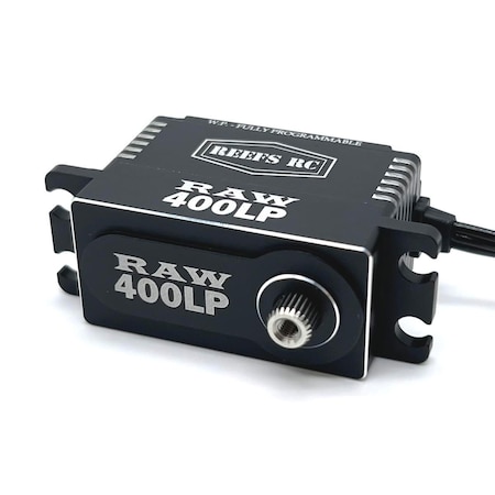Time2Play RAW 400 LP Fully Programmable Waterproof Servo, Black TI3518534