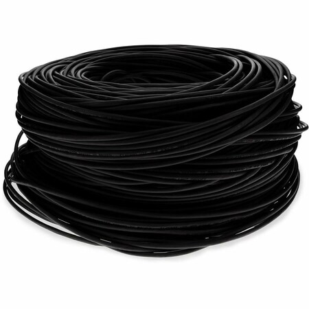 Add-On 1000FT BLACK CAT6 STP PVC ADD-CAT6BULK1KS-BK
