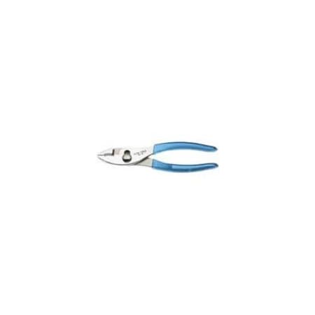 Klein Tools 8 in Slip Joint Plier, Tether Capable, 1.25 in Jaw D511-8