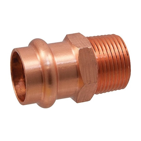 Nibco Crimp Fitting Adapter, 3/4 in Sz, 200 psi 9030950FPC