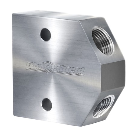 Blu Shield Union Block 3800 - High-Pressure 3/8in. NPT Connector, 6,000 PSI, Durable & Efficient UB3800