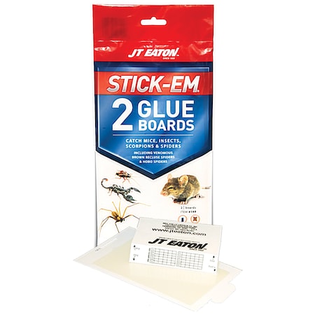 Jt Eaton Stick-Em Mouse & Insect Glue Trap 198