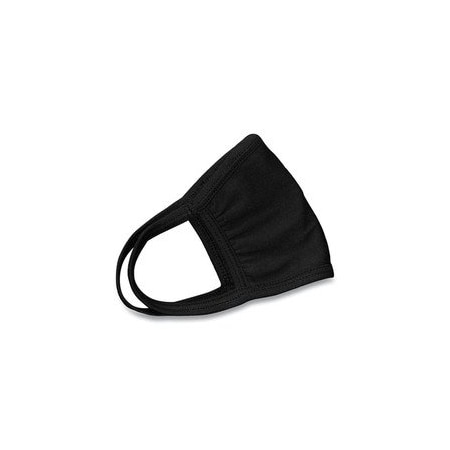Cable Wholesale GN1 Cotton Face Mask with Antimicrobial Finish, Black, 10/Pack 9307-00401