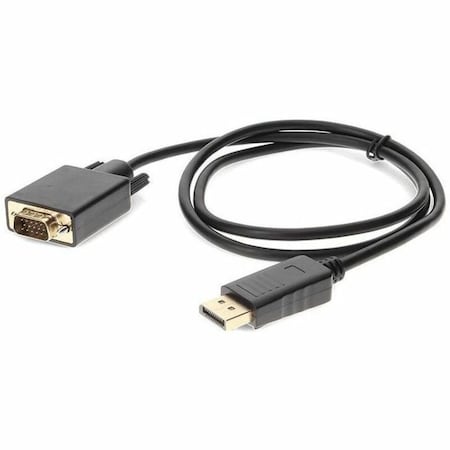 Add-On 5-PACK 3FT (1M) DISPLAYPORT TO VGA ADAPTER 1920X1200 DP TO VGA M/M DISPORT2VGAMM3B-5PK