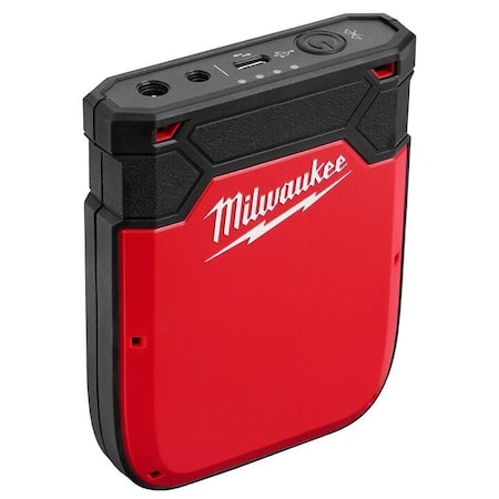 Milwaukee Hand Trucks M12 One Size Fits All Unisex Heated Gear Power Source w/ App Control Red 48-11-2330