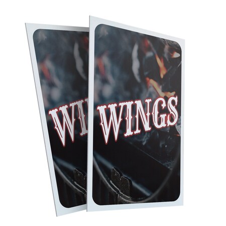Signmission Wings, Plastic Signs Only 24 Inch x 36 Inch, Corrugated Plastic, 2PK CSB-2436-2PACK-30440