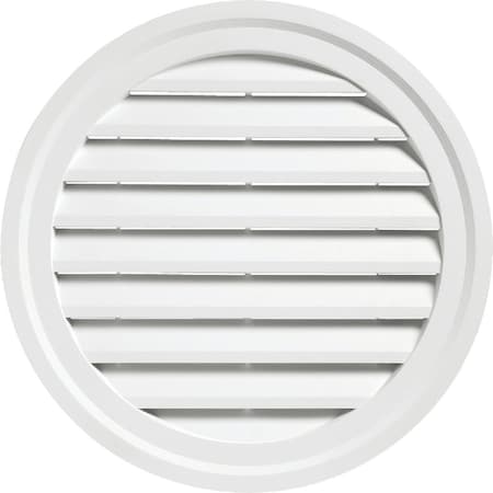 Ply Gem 22 Round White Gable Attic Vent RDGV AW