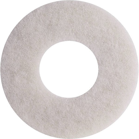 Makita Round Scrubber Pad, White, 7 7/8" dia. 1914S5-9