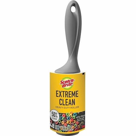 Scotch-Brite Extreme Clean Lint Roller 4'' x 22.5 Ft. 830RS-48