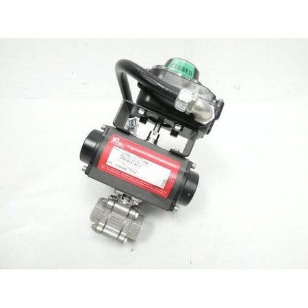 Fps Fossil Pneumatic Stainless Threaded 3/4In Npt Ball Valve 9650-0230-2007-1111-0310