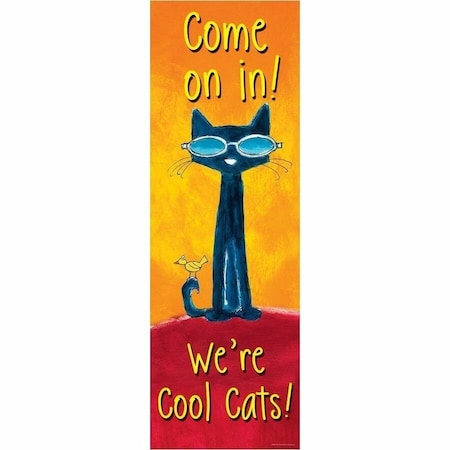 Edupress Pete the Cat Welcome Banner TCR62639