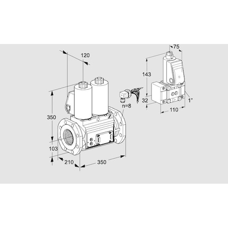 Honeywell Kromschroder VCS8100F05NNWLE/PPZ-/PPPP KS88207014