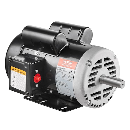 Vevor 5HP Air Compressor Electric Motor 230V 25A 3450RPM 56Hz Frame CW/CCW Rotation DP120556HZ
