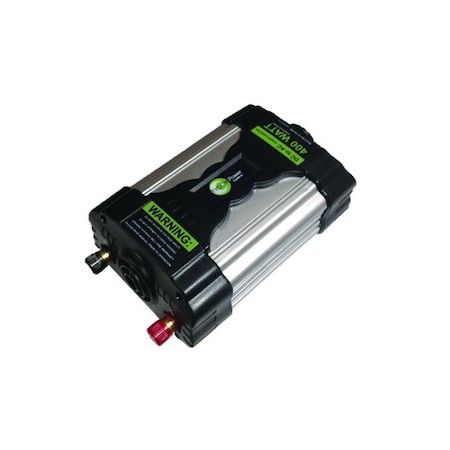 Tycon Systems Voltage Inverter 12VDC Input, 120VAC 400W outp INV-12-120-400