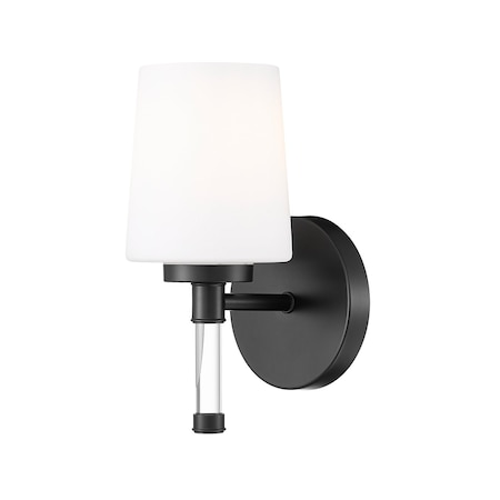 Z-Lite Henri Matte Black 1 Light Vanity 7700-1V-MB