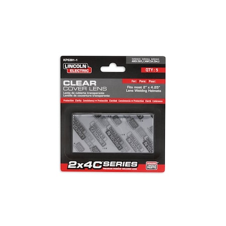 Lincoln Electric Cover Lens, Viking 2X4C Series KP5391-1