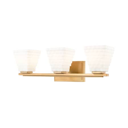 Z-Lite 3 Light Vanity in Modern Gold 7514-3V-MGLD
