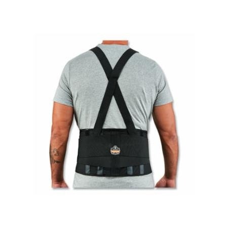 Ergodyne ProFlex 1400 Universal Size Back Support Brace, Black 150-11400