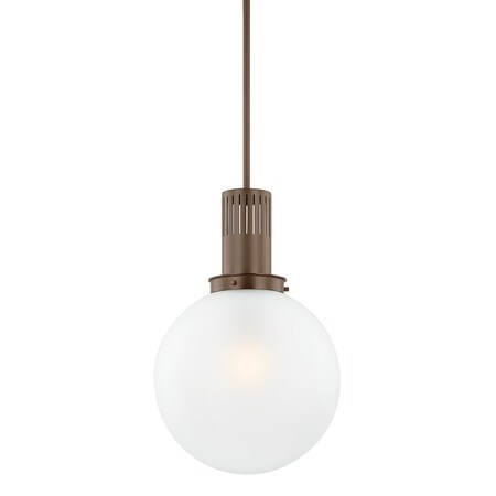 Troy Lighting Tobias 1 Light Pendant 15.75 In. Bronze F4616-BRZ